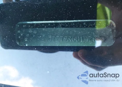 2009 Mercury Milan I4 z USA, uszkodzony, nr VIN 3MEHM07Z79R601428